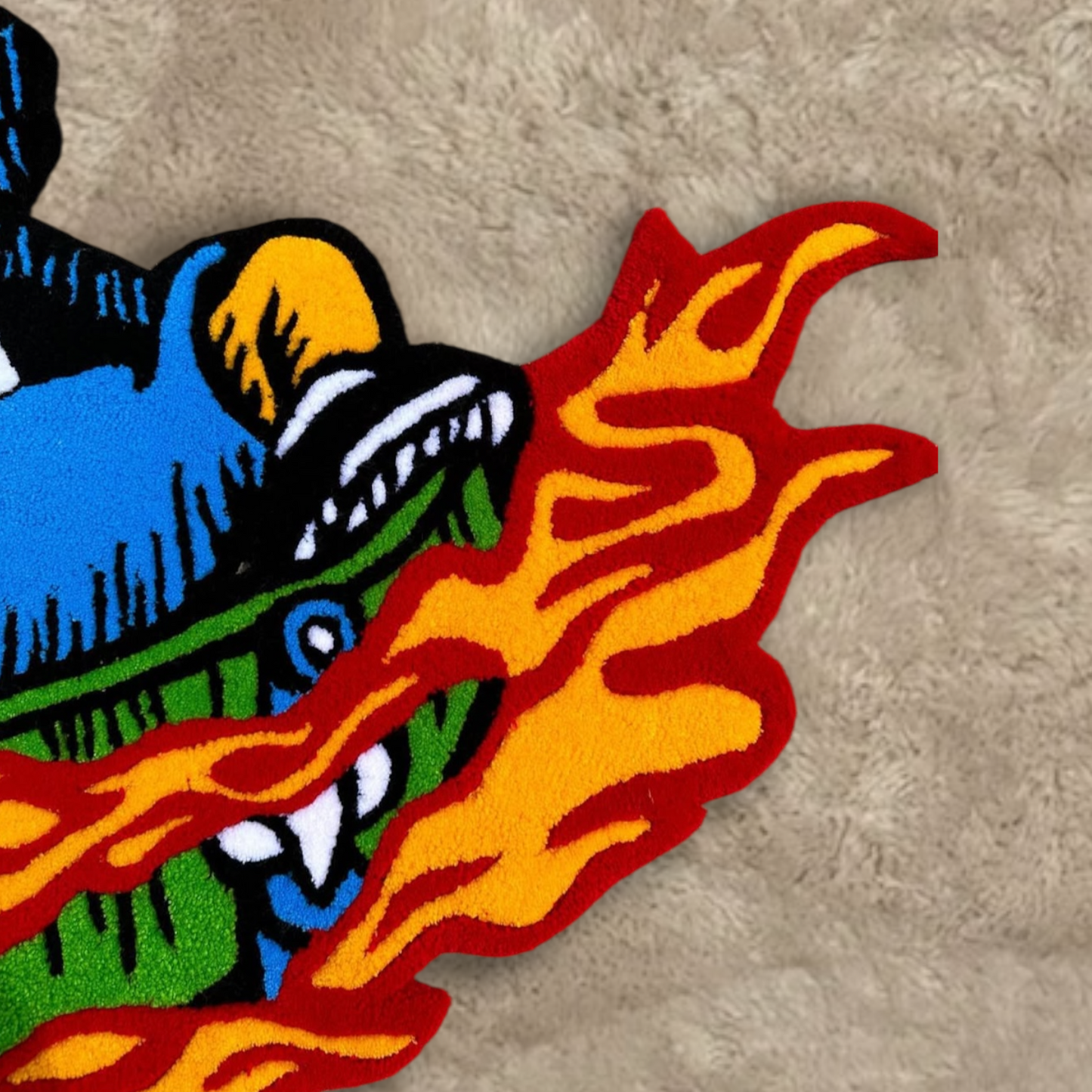 Bart Skull Skate Rug