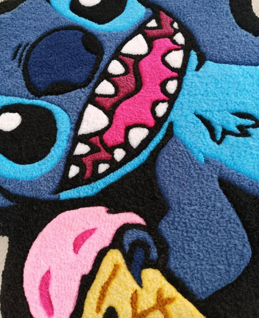 Stitch ice cream Rug