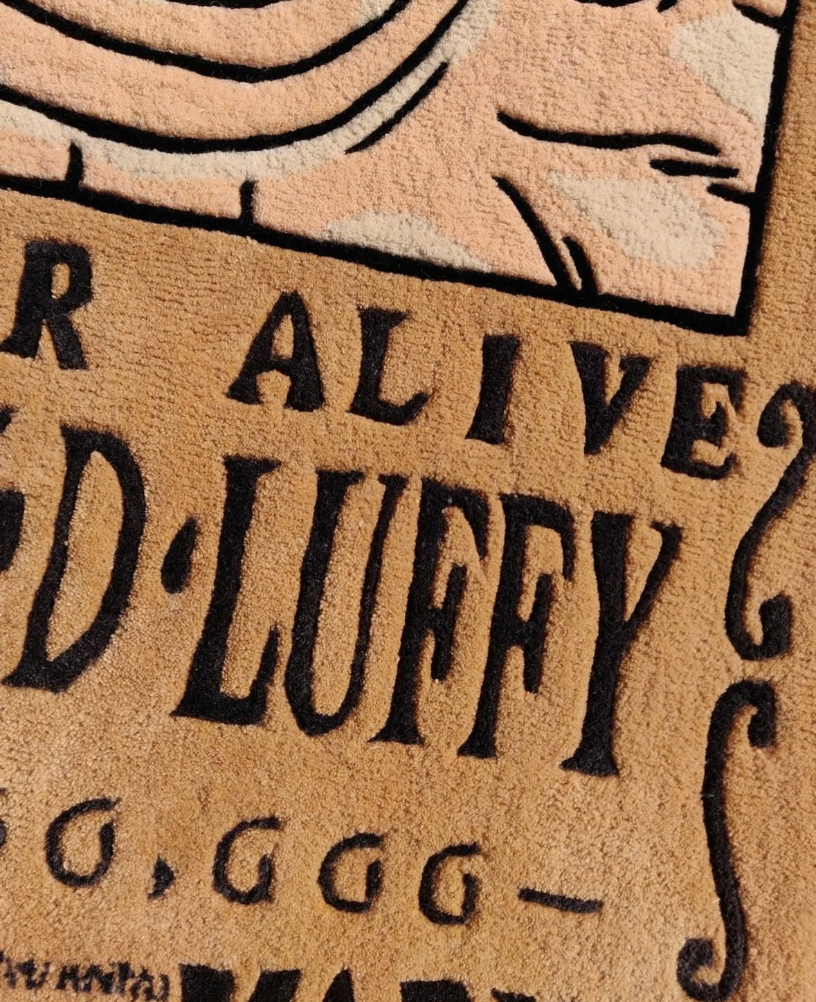 Monkey D. Luffy Wanted Rug