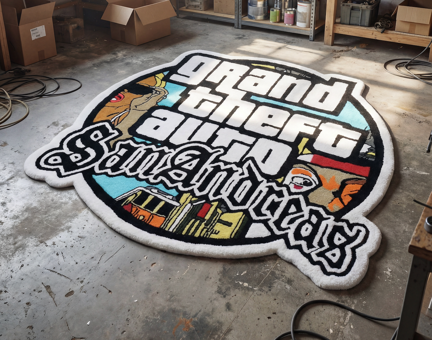 Tapis tufté GTA San Andreas