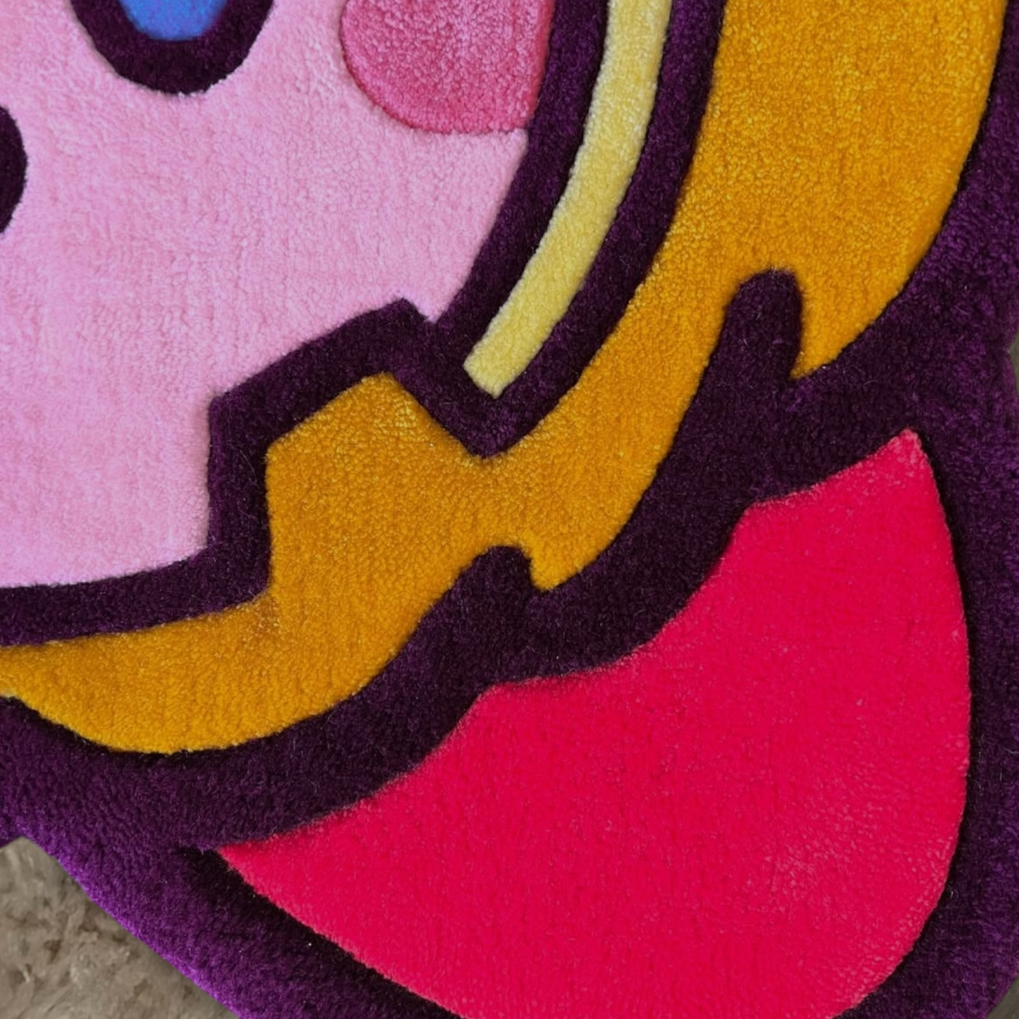 Kirby Pumpkin Rug