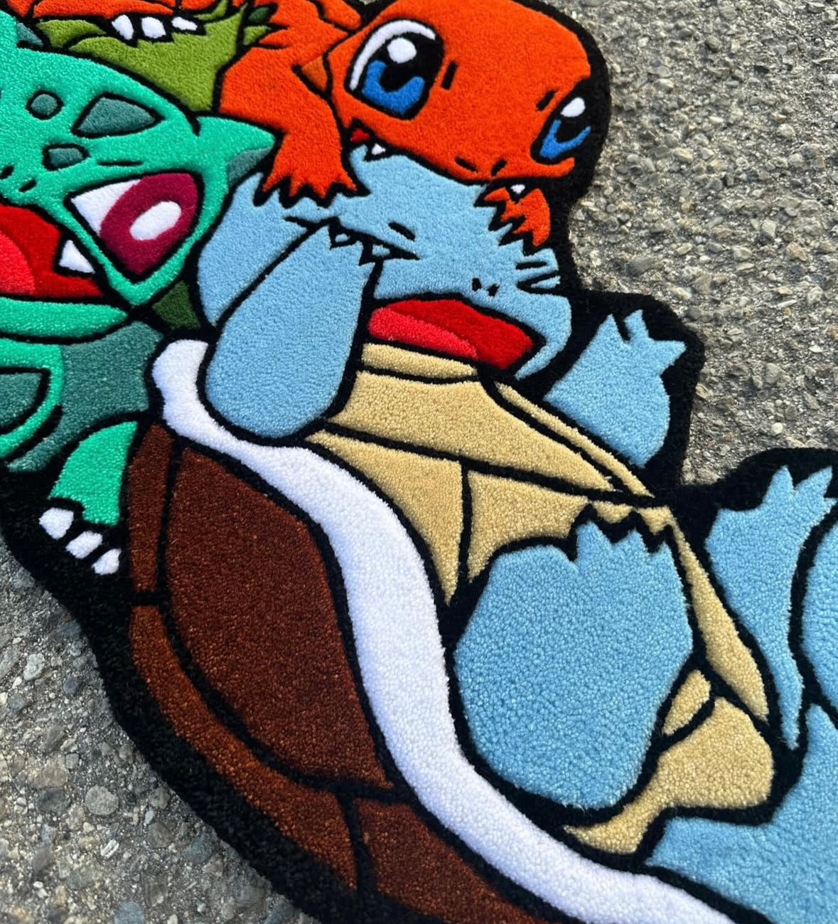 Starter Pokemon Rug