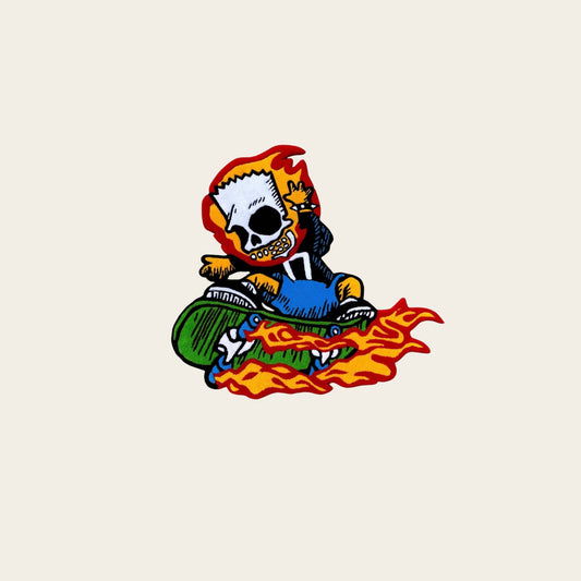 Bart Skull Skate Rug
