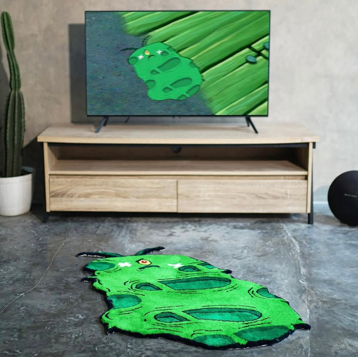 plankton tapis tufting bob l'eponge