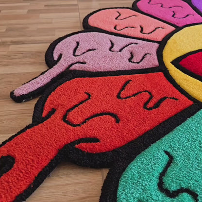 Melting Flower Murakami Rug